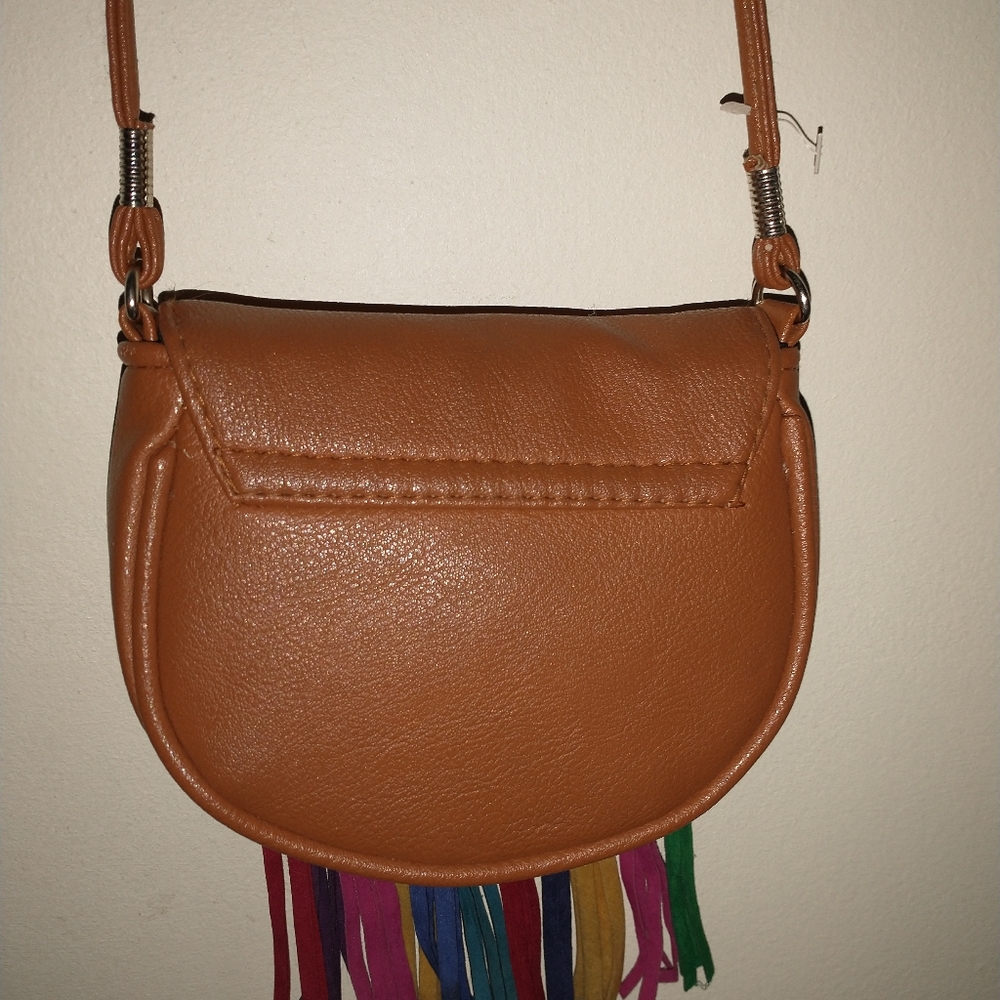 Mini cross body fringe bag. New. - Picture 5 of 5